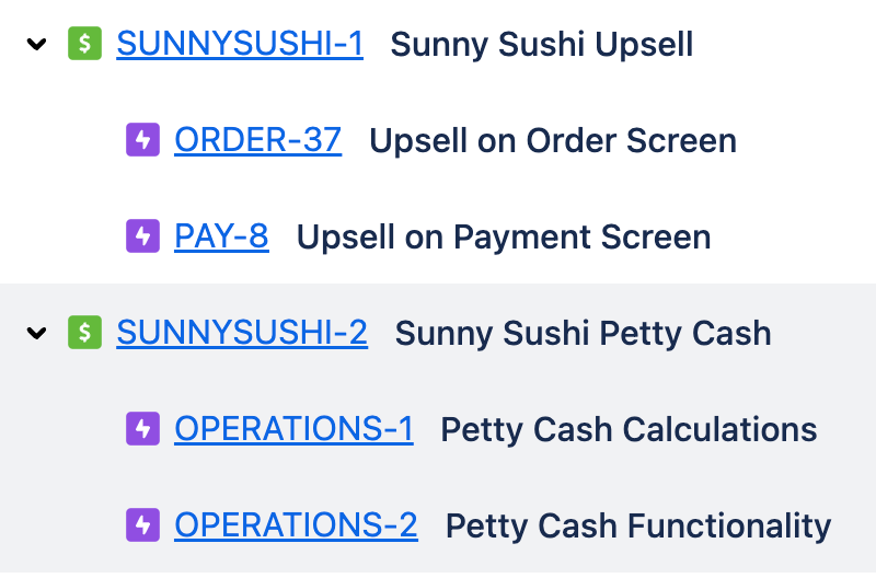 Customize Jira's Advanced Planning tool for multiple teams and projects | Sunny Sushi View